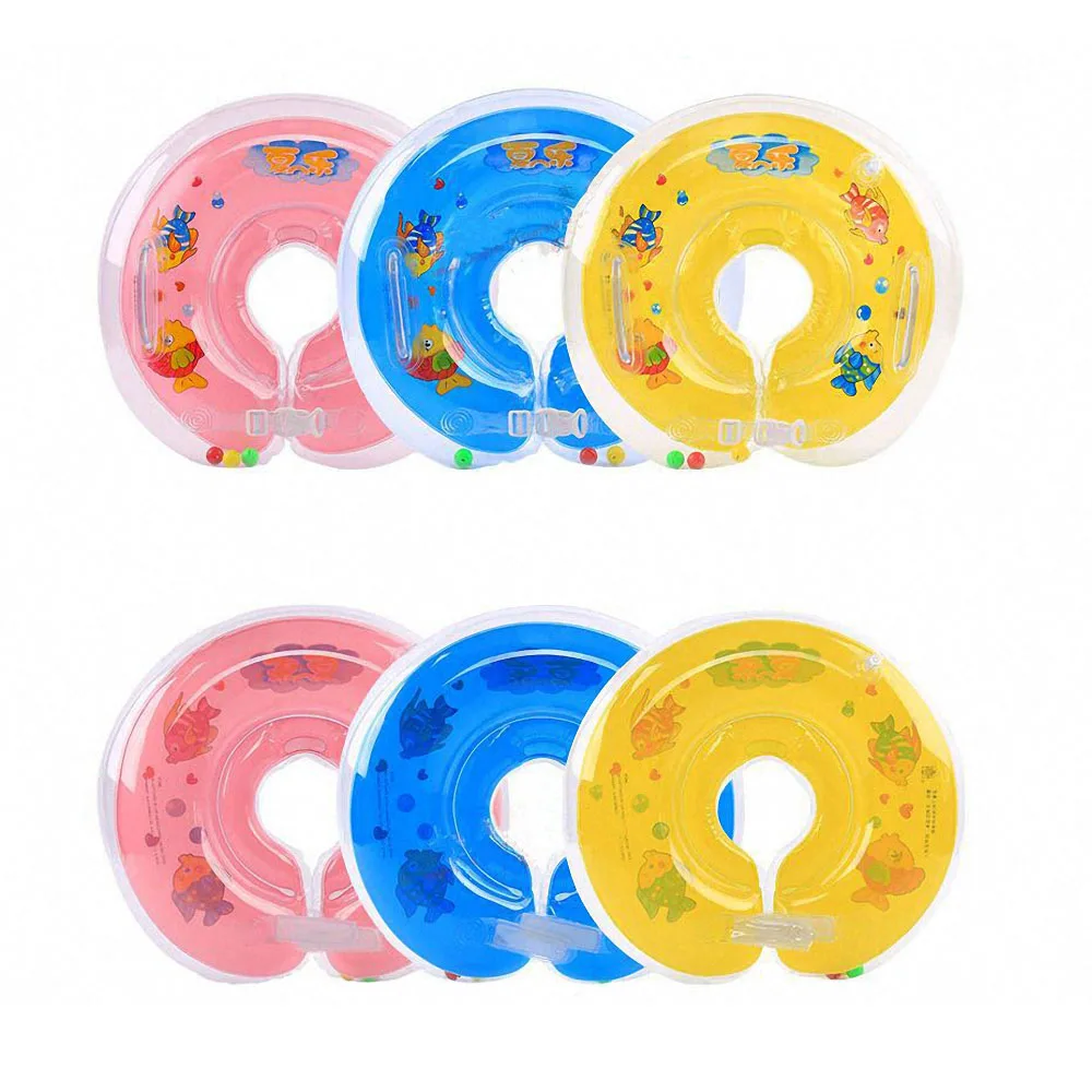 1 шт. детское летнее кольцо для шеи Надувное плавающее купания аксессуары