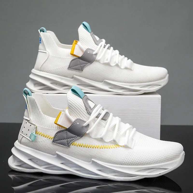 

2021 Hot Sale Mens Sneakers Mesh Breathable Running Shoes Outdoor Sport Fashion Comfortable Casual Mens Shoes Zapatos De Mujer
