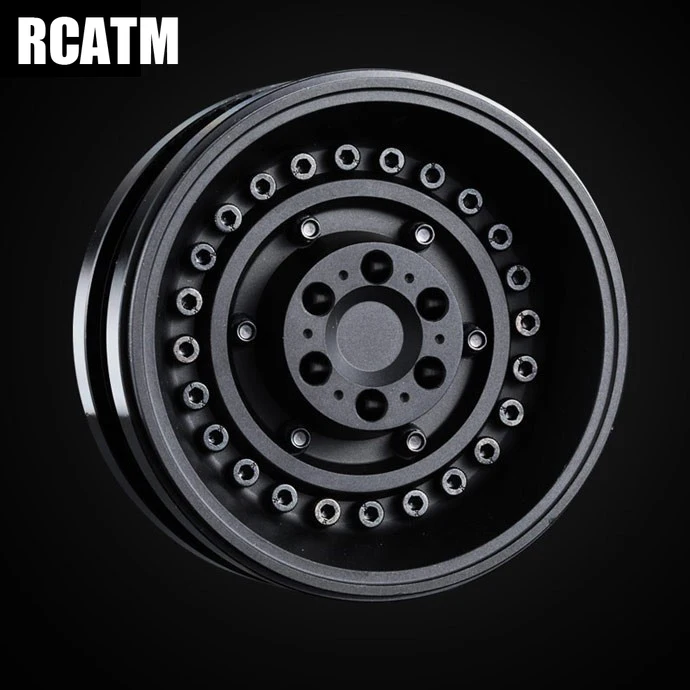 

Обод колеса 1,9 дюйма из сплава с ЧПУ Classic Rhinoceros для 1/10 RC гусеничного автомобиля TRX4 Bronco RC4WD D90 Axial Scx10 90046 TRX6 G63, 2 шт.