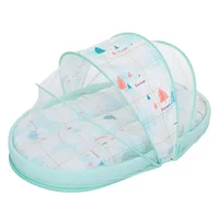 Baby Infant Portable Folding Travel Bed Net Crib Mesh Canopy Mosquito Insect Bedding Canopy for the Cot for Baby Traveling
