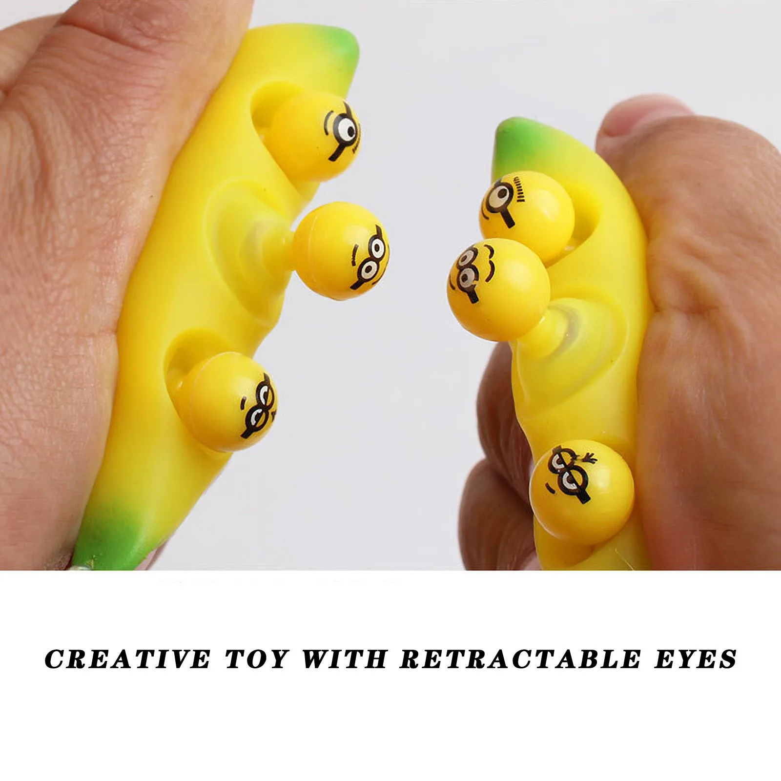 Сжимаемые антистрессовые бананы игрушки для снятия стресса сжимаемые милые