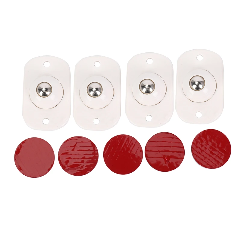 

360º Rotating Wheels Mini Swivel Casters Wheels,Universal Wheels For Furniture Various Storage Boxes (16 PC)