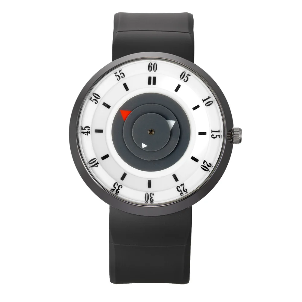 

Fashion trend women watch simple creative men watch personality couple watch rubber belt quartz watch