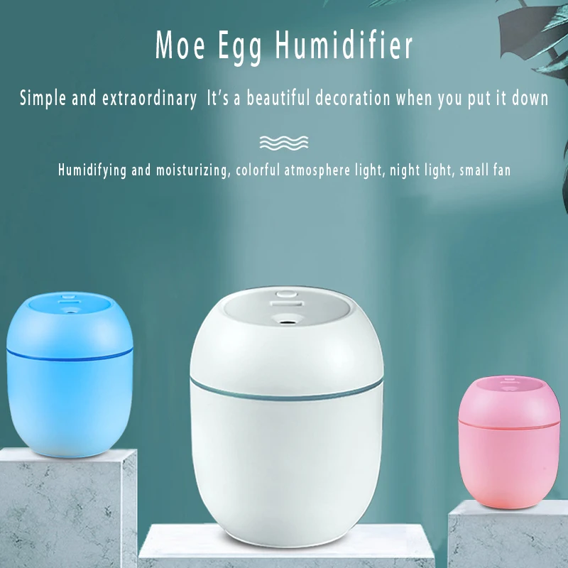 

Портативный ультразвуковой увлажнитель воздуха для ароматерапии, 220 мл