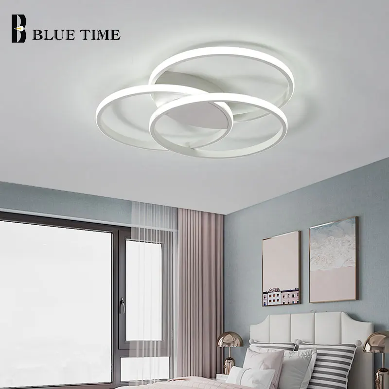 New Black White Ceiling Light For Bedroom Corridor Living room Dining Kitchen Dimmable Home Lighting Lamp Fixtures | Освещение