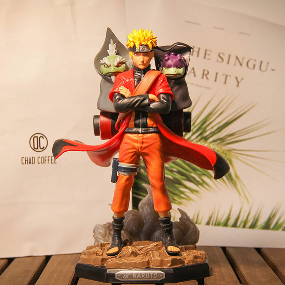 

23cm Naruto Uzumaki Naruto Anime Figures Sage Mode With Light Shippuden Collection Decorations Statue Model Toy Gifts