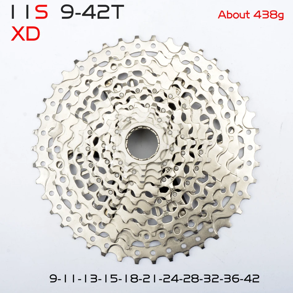 Бесплатная доставка кассета MTB 12 11 скоростей 9 50T Ultimate XD Rainbow 375 г ульсветильник Кая
