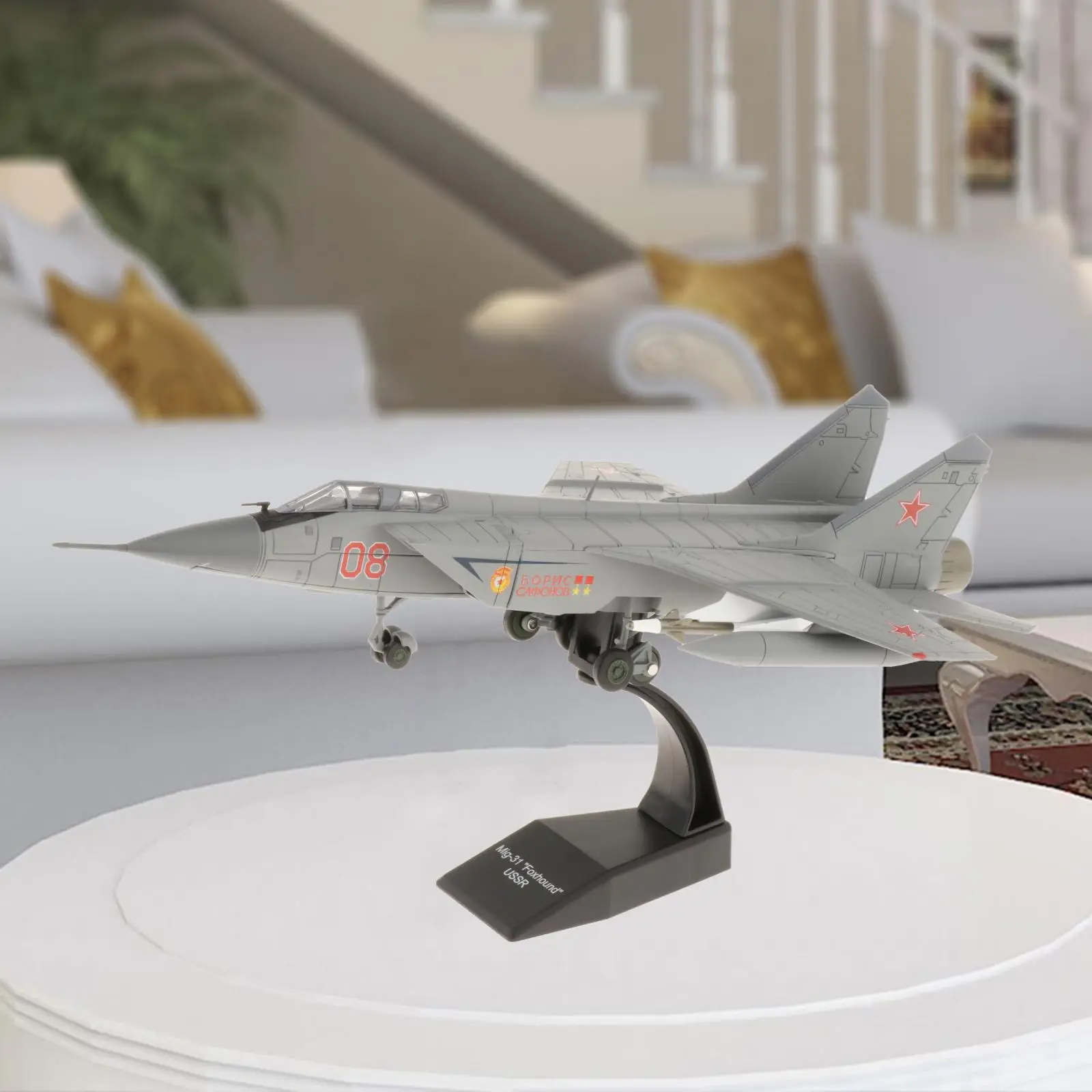 

Alloy 1:72 Mig-31 Simulation Aircraft Model Kids Adult Collectable Gifts