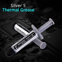 arctic silver 5 processor cpu cooler cooling fan thermal grease cooling aid vga compound heatsink plaster paste 3 5g
