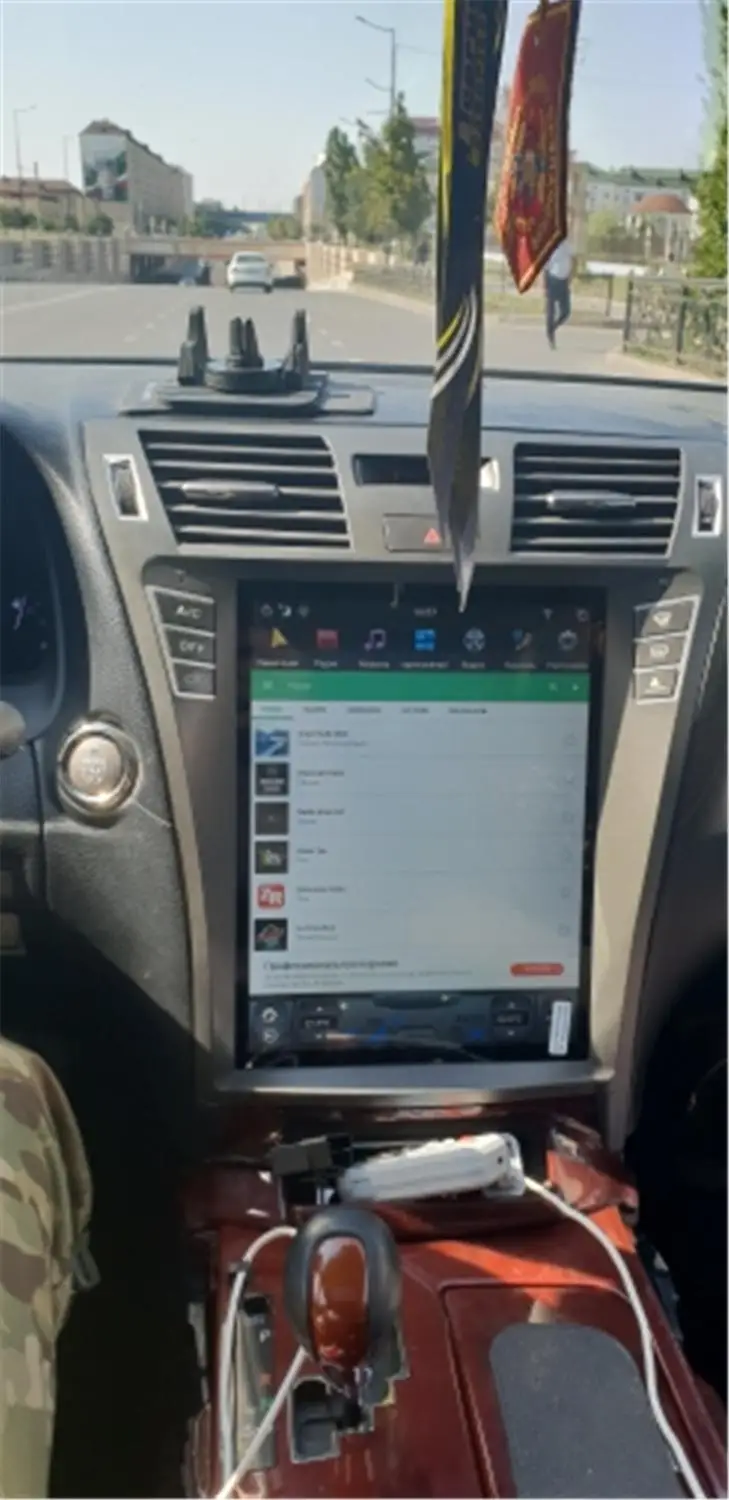 4K 4+ 64 Tesla стиль Android 8,1 автомобильный DVD стерео Мультимедиа для Lexus LS460 BT Радио gps Navi Видео Аудио вертикальный экран головного устройства