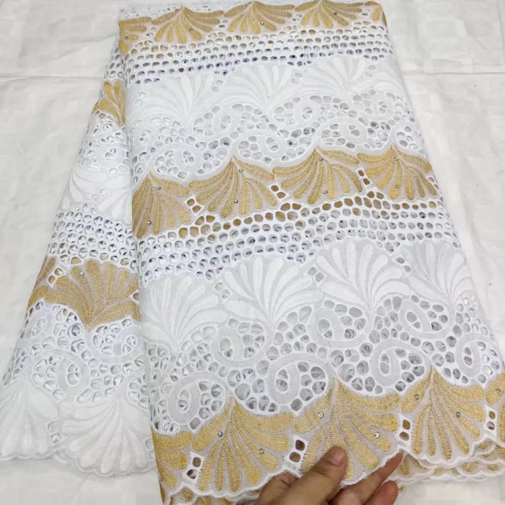 

NaXiu African Swiss Cotton Lace Fabric Big Quality Nigerian Wedding Lace Fabric African Dry Swiss Lace Fabric For Voile Lace