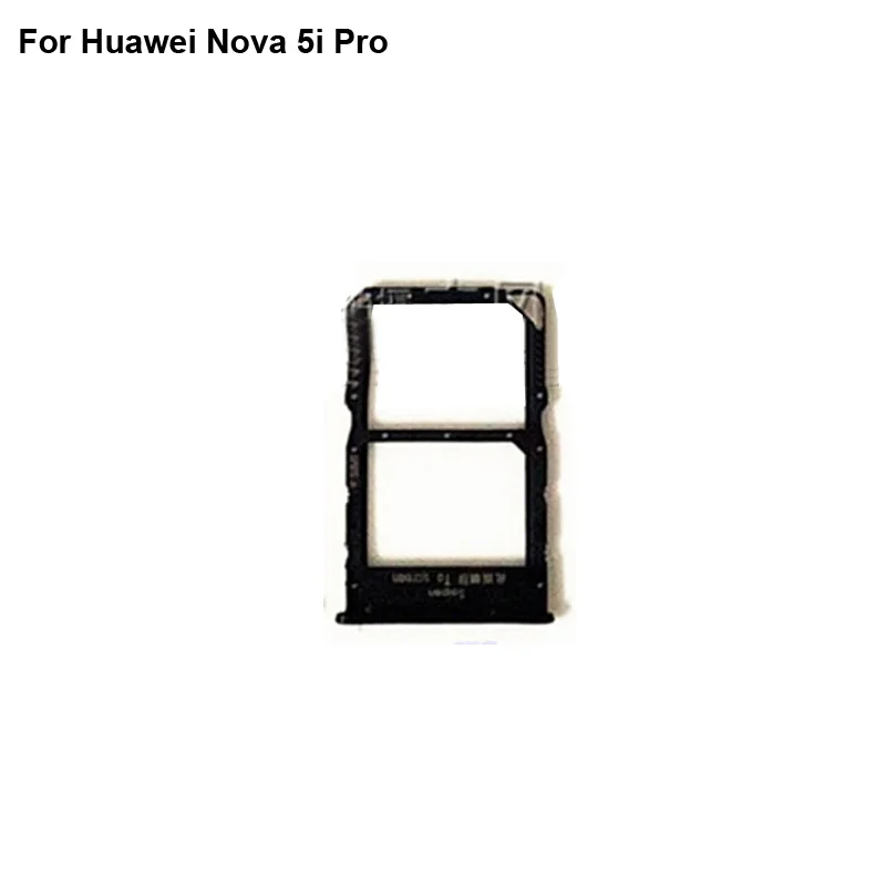 

2 шт. для Huawei Nova 5i pro Новый протестированный держатель для sim-карты лоток Слот для карт для Huawei Nova 5 i Pro держатель для sim-карты запасные части
