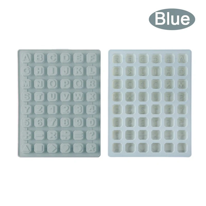 Silicone Mold Letter Alphabet Trays Ice Cube Cake Chocolate DIY Fondant Decorating Tools Bakeware Cookie Tool |