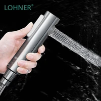 lohner new arrivals handheld hygienic shower portable bidet sprayer gun toilet seat bidet home hand held spray toilet bidet