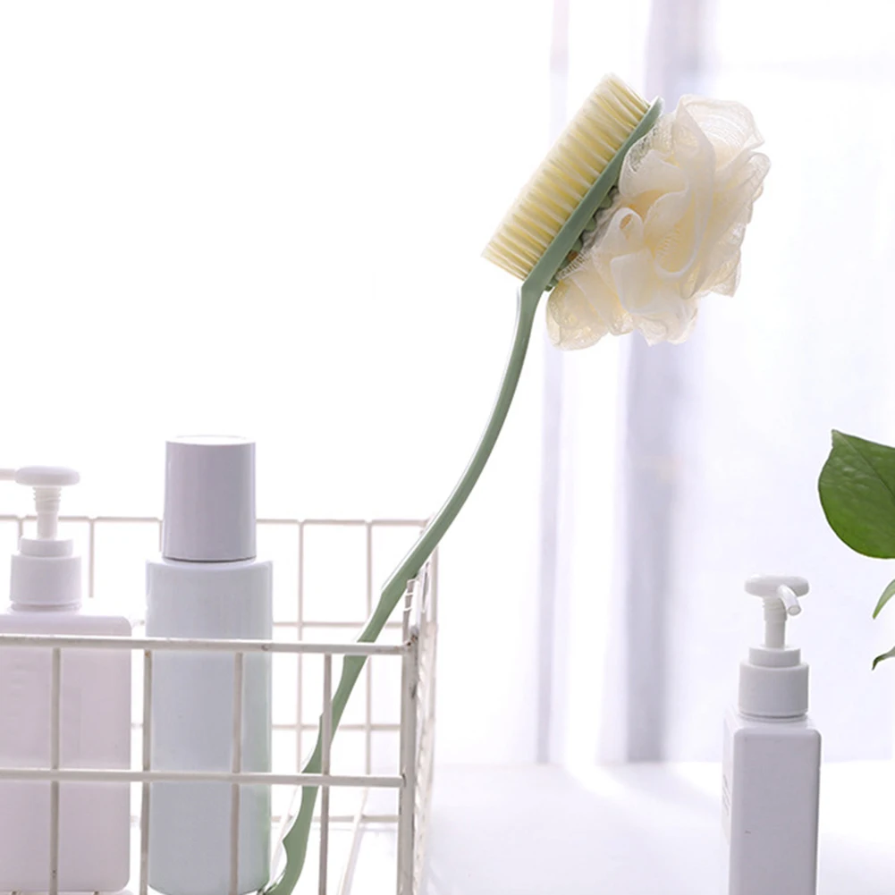 Пластиковая щетка с длинной ручкой для ванны душа спины спа массажа кожи