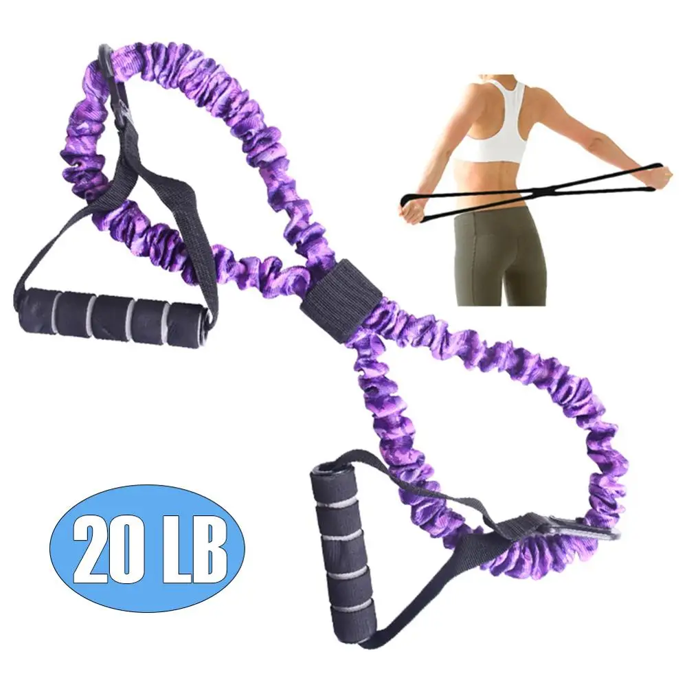 Фигурка ленты сопротивления 8 нагрудных рук тренировочный шкив 20/40/80 фунтов с