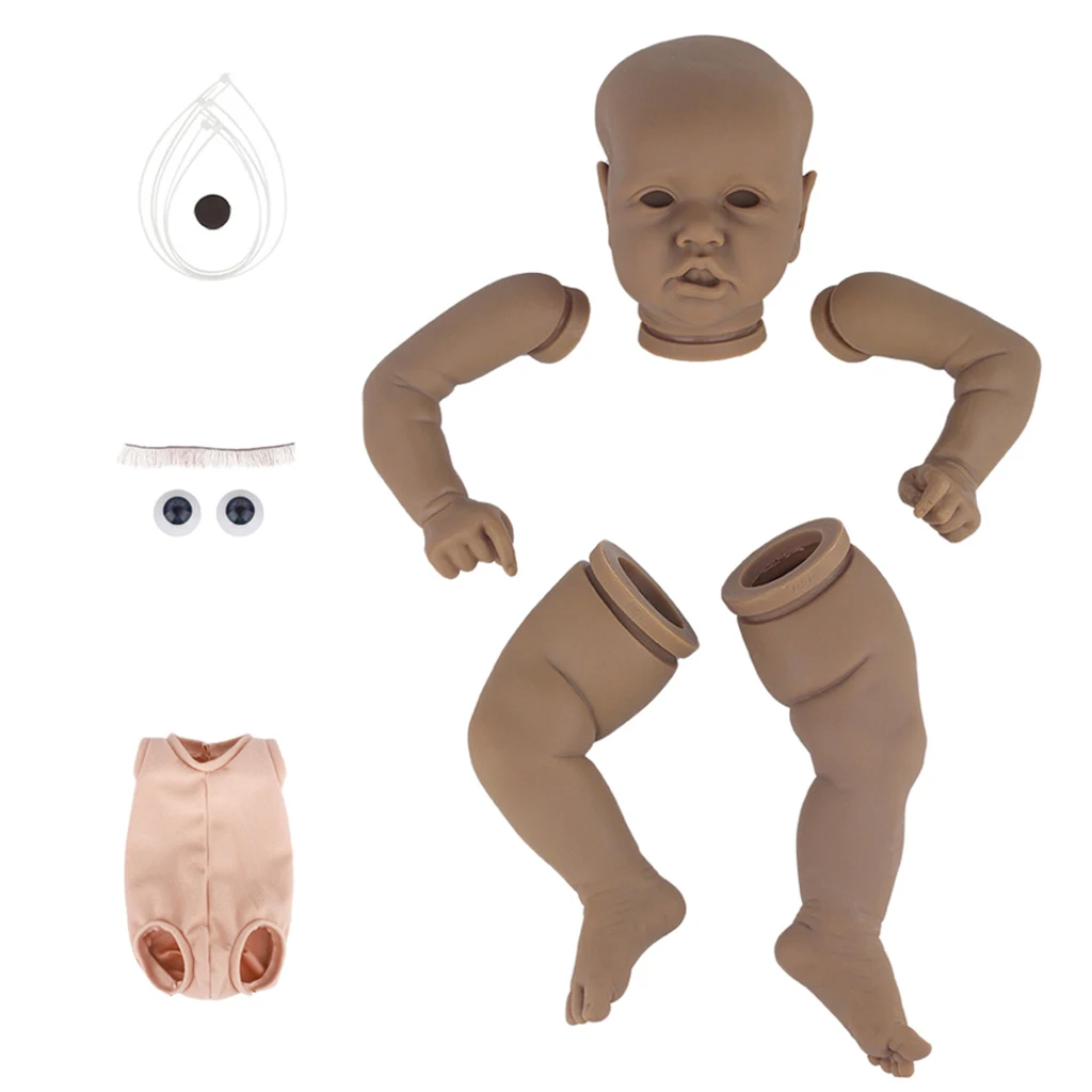 

22in Blank Soft Reborn Doll Doll Parts Kit Model Replacements Supplies