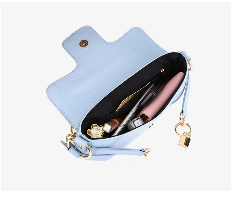 

Designer Alligator Lock Armpit Bags for Women 2021 Brands Fashion Chains Shoulder Bag Crocodile Pattern Women's Handbag Clutch