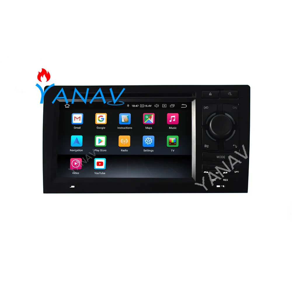 

Car Radio audio Android 2 DIN Stereo Receiver for Audi A8 S8 1994-2003 touch screen GPS navigation car Video Multimedia Player