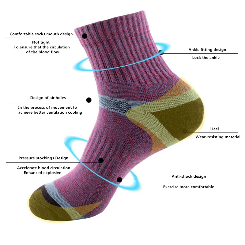 

[2 Pairs] Men Socks Long Fashion Socks Winter Cosy Cotton Breathable High Quality Autumn Deodorant Male Casual Socks Autumn