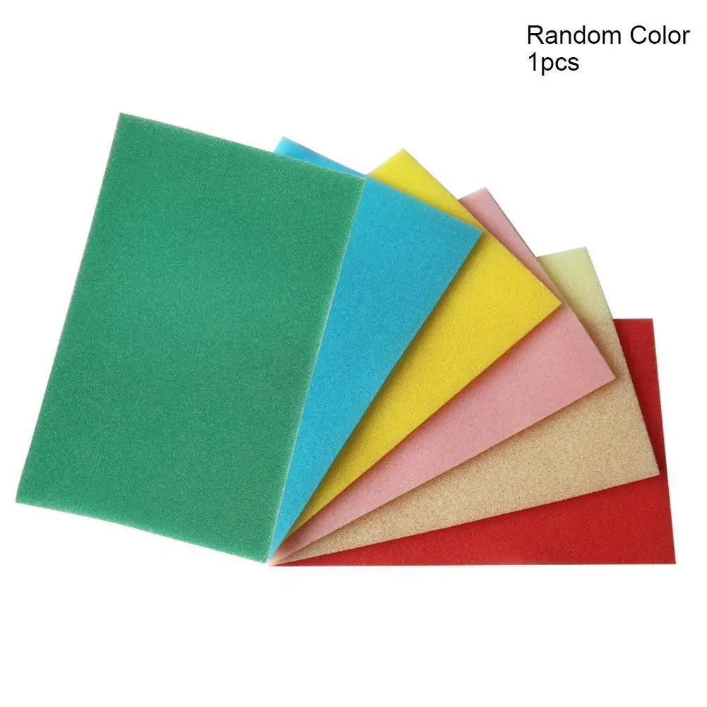 

1Pcs Color Random Sponge Refrigerator Drawer Pad Anti-oil Cotton Fresh-keeping and Mildew Vegetable to Fruit Easy Clean F1T6