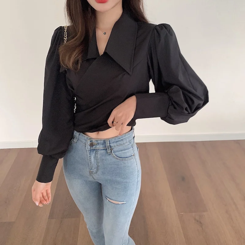 

Vy1296 New womens sexy tops for Women blouses fashion clothes for teens woman tshirts blusas largas graphic tee long sleeve