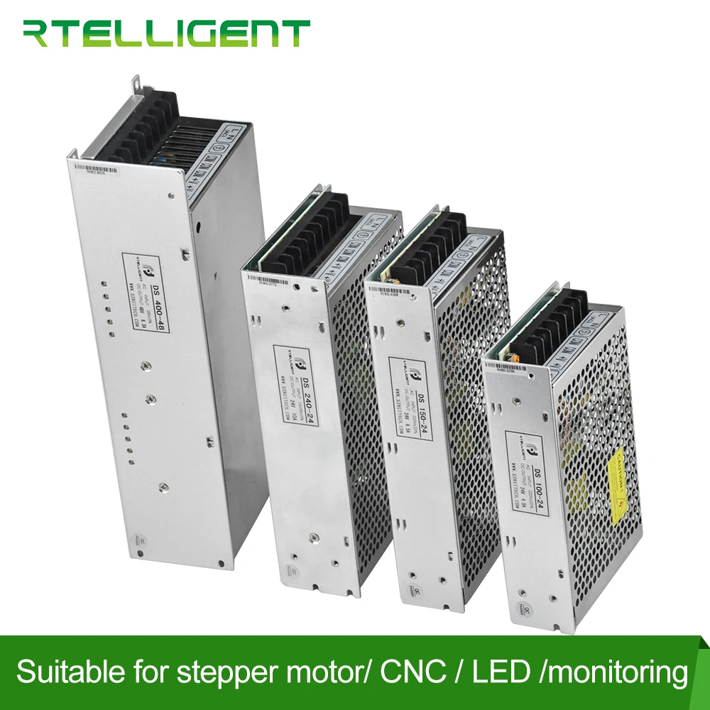 Продажа источника питания постоянного тока с переключением SALE DC 24V 48V мощностью 100W 150W 240W 400W трансформатор Ac Dc SMPS Rtelligent Фонте 24V on.