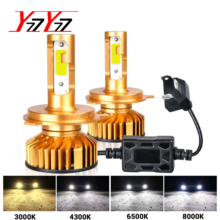 H7 Светодиодные Автомобильные фары Canbus led H4 H1 H11 9005 HB3 9006 HB4 лампы 12 В 10000Lm 6500k 8000k Lampara