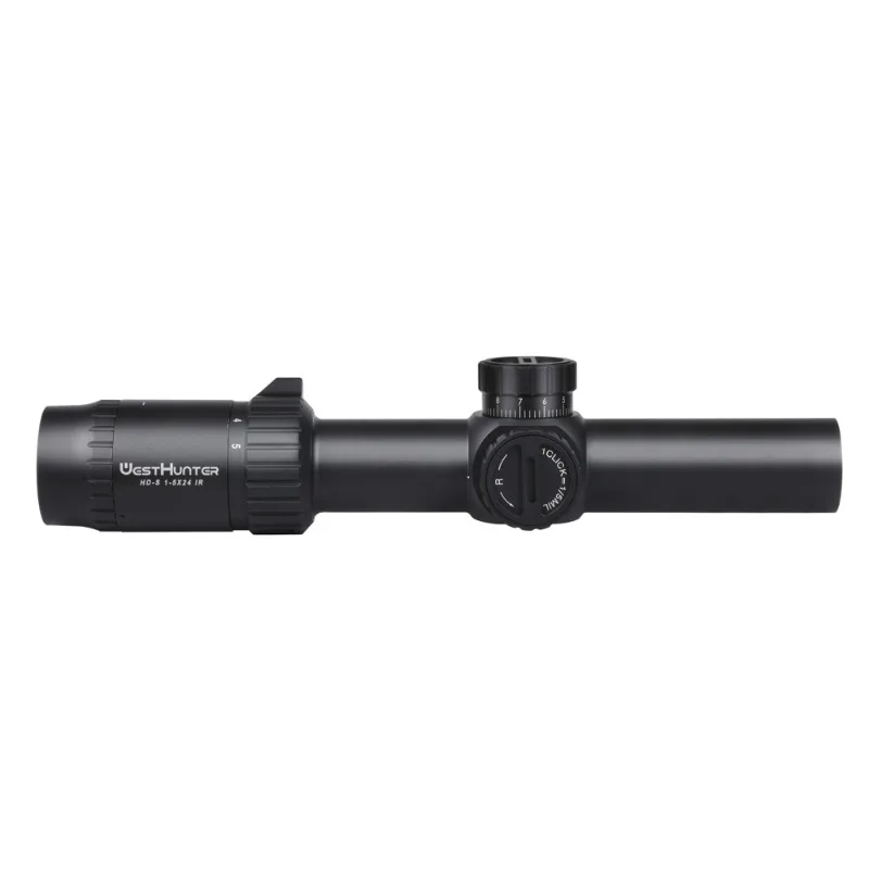 WESTHUNTER HD-S 1-5X24 ИК дешевый компактный оптический прицел Mil Dot с подсветкой