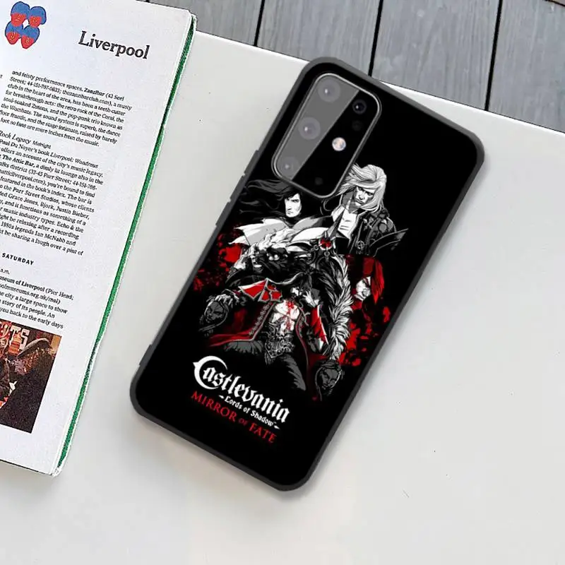 

Game Castlevania Phone Case for Samsung S20 plus Ultra S6 S7 edge S8 S9 plus S10-5G lite 2020 S10E