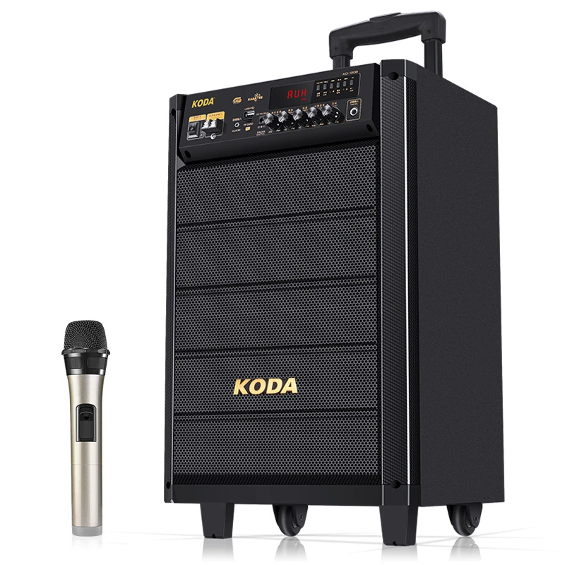 120 Вт Мощный Динамик 12/8 дюйма уличный Bluetooth динамик бас стерео объемный громкий