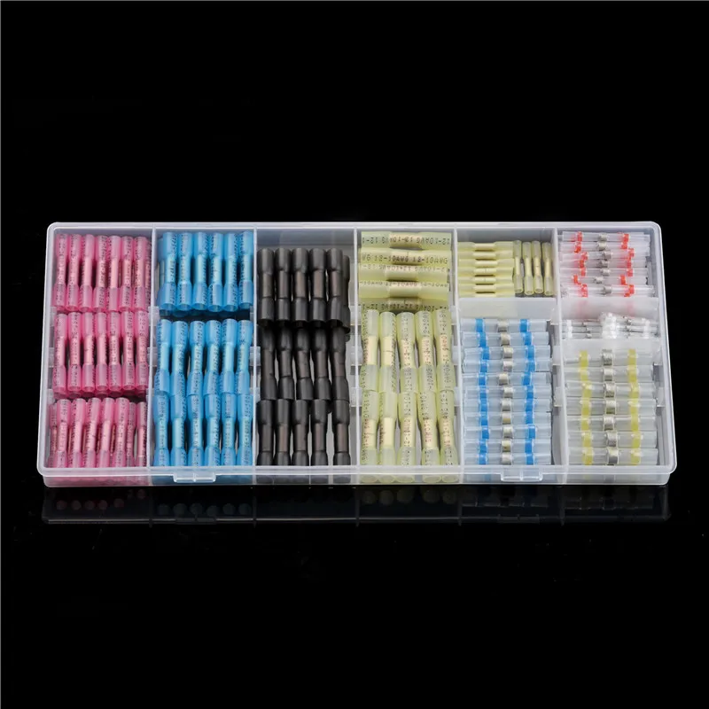 240 шт. изолированный Водонепроницаемый термоусадочный уплотнитель стыковой