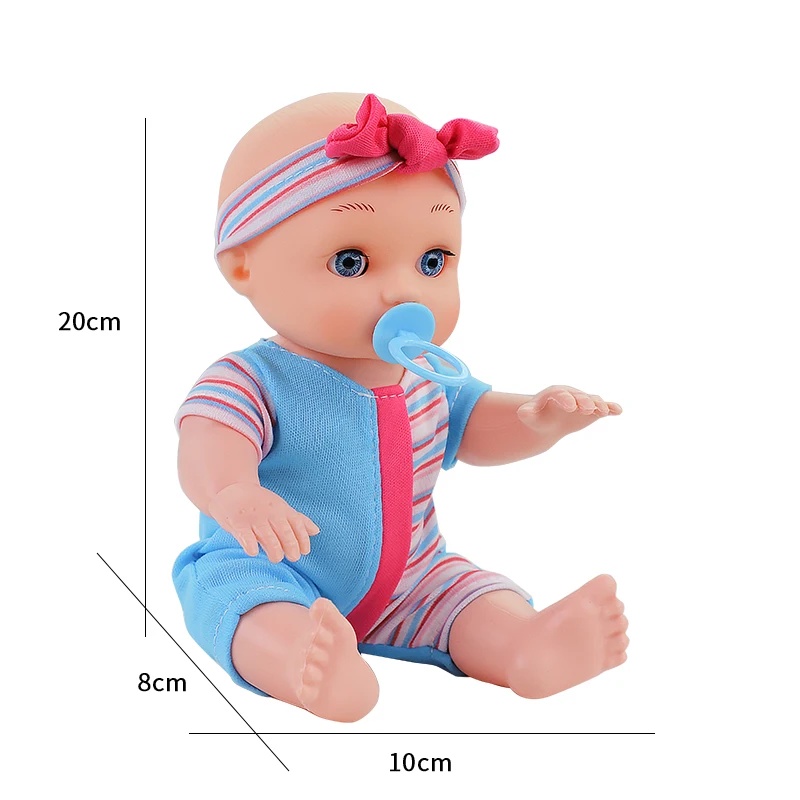 10 дюймов куклы для новорожденных и малышей с аксессуарами веселые развивающие