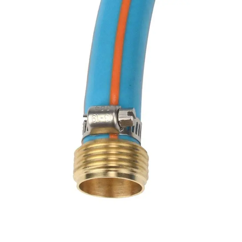 

Metal US Standard Thread 5/8\" Garden Water Pipe Joint with Stainless Steel Clamp