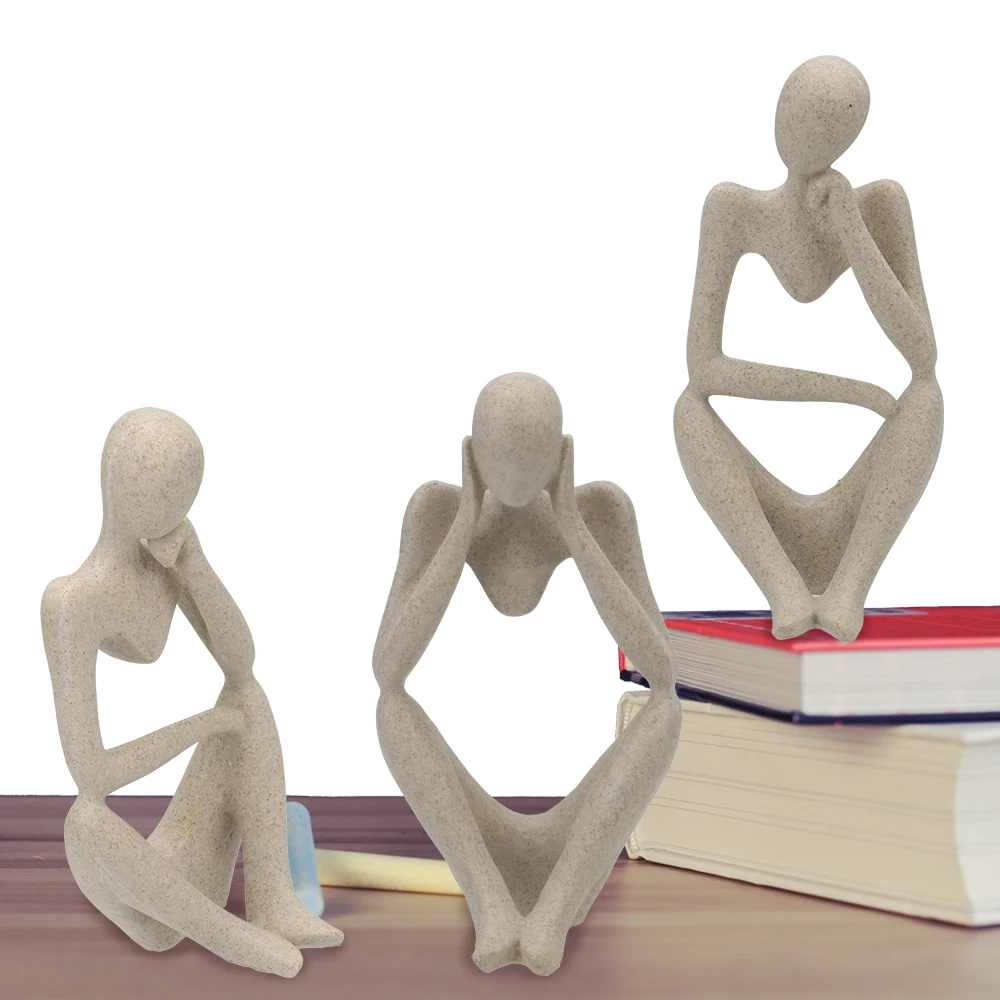 

Декор для гостиной и офиса, креативные фигурки в скандинавском стиле, современные статуи, Декор для дома, художественные подарки