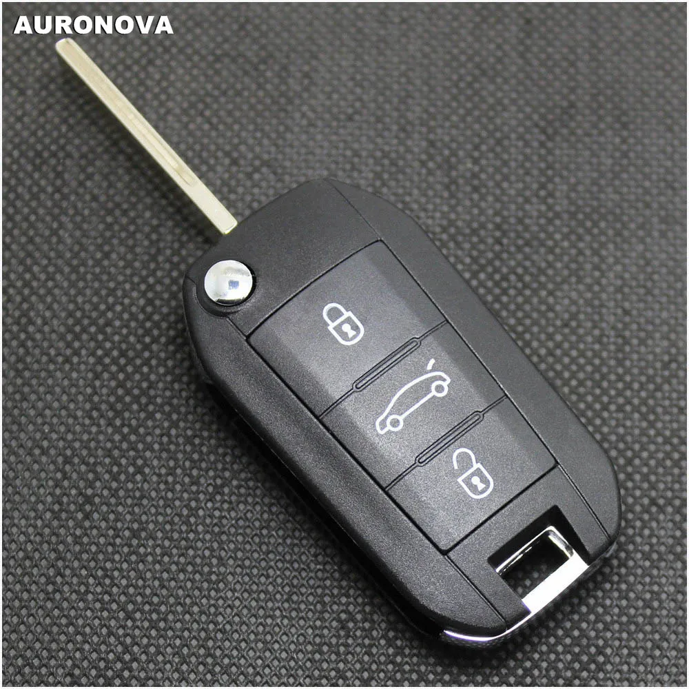 AURONOVA обновленный складной чехол для телефона 208 2008 301 308 508 Hella 3 Button HU83|Заготовки