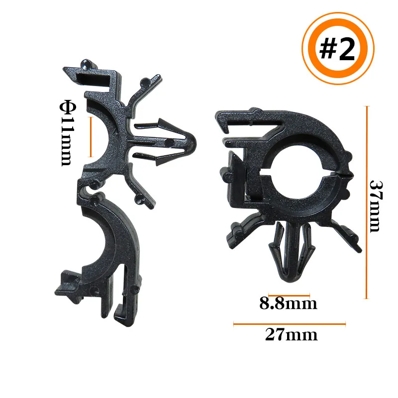 10/20 шт. автомобильный зажим для водопроводной трубы зажимы прокладки проводов Ford