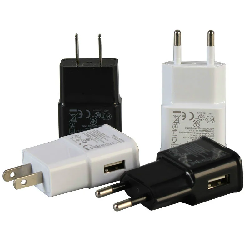 

5V 2A EU Plug Adapter USB Wall Charger For Samsung iphone Xiaomi Mobile Phone Charger For ipad Universal Travel AC Power Charger