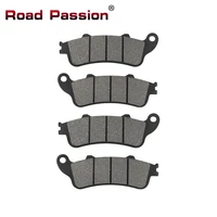 road passion motorcycle front rear brake pads for honda gl 1800 gl1800 goldwing 1800 2001 2015 nrx 1800 nrx1800 rune 2004 2005