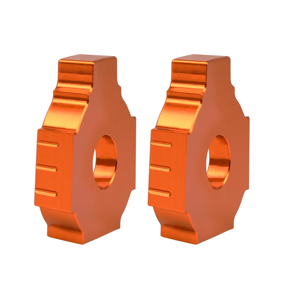 1 пара cnc аксессуары для мотоциклов Задняя Ось шпинделя цепь регулятор блоки KTM DUKE