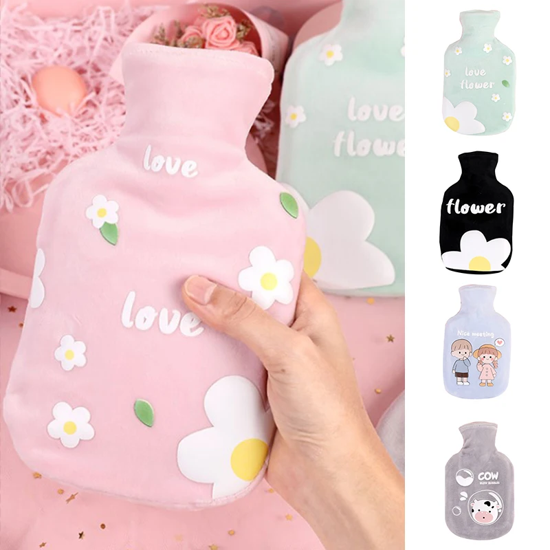 

NEW Plush Cute Hot Water Bottle Water Injection Explosion-Proof Mini Portable Hand Warmer Female Warm Student Warm Water Bag
