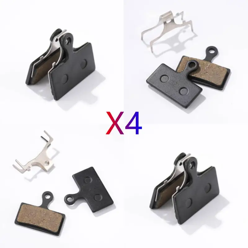 

4 Pairs Bicycle DISC BRAKE PADS FOR SHIMANO G01S XTR M9000 M9020 M985 M988 Deore XT M8000 M785 SLX M7000 M675 Deore M6000 M615