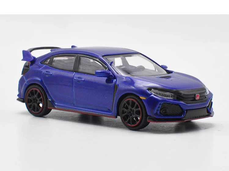 Высокая тщательность 1: 64 Honda Тип R FK8 Civic сплав модель автомобиля статические