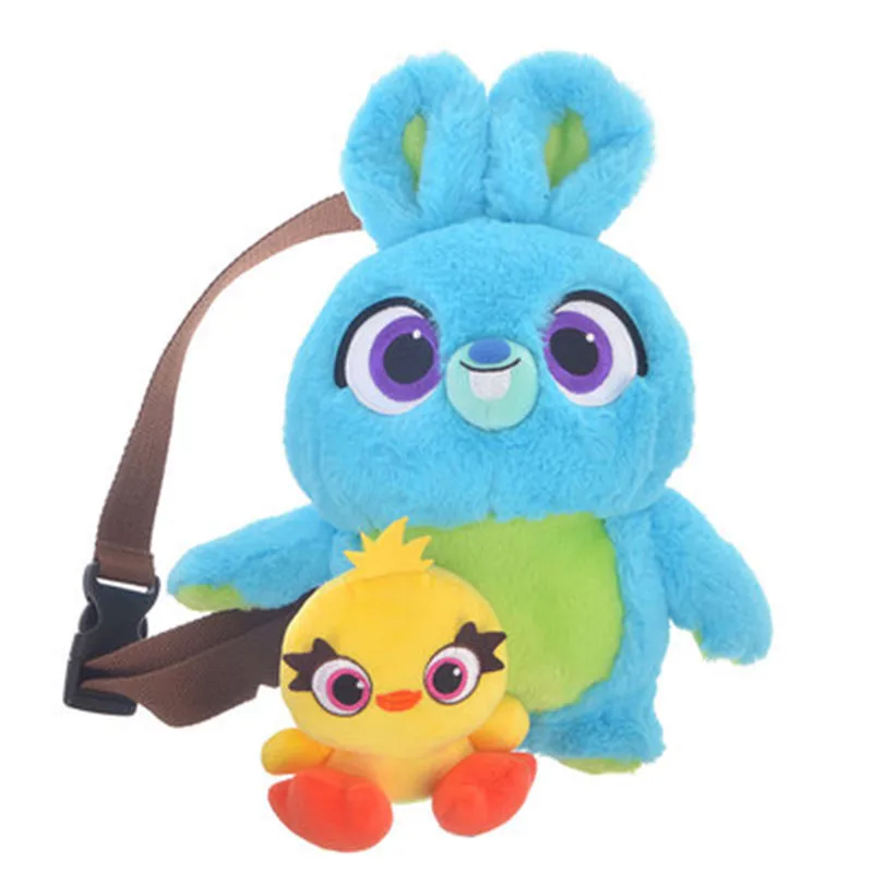 

Disney Film Toy Story Series Cartoon Character Bunny Ducky Plush Toy Single shoulder bag Birthday Presents For The Doll