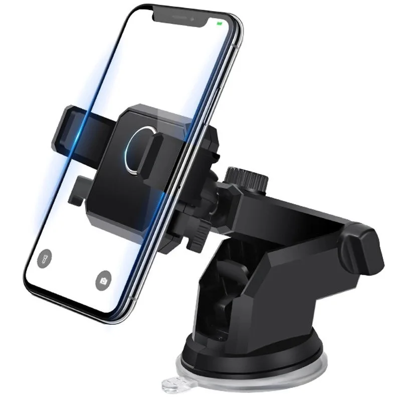 

Car Phone Holder Accessories Interior Stand Porta Celular Para Auto Soporte Movil Coche Telefono Celular Bracket Universal Black