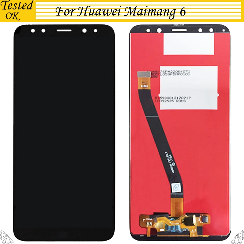Для HUAWEI Mate 10 Lite/Maimang 6/Nova 2i ЖК-дисплей с сенсорным экраном дигитайзер Сенсорная