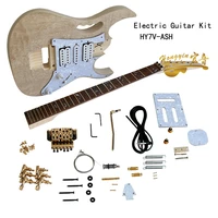 electric guitar kit set manchurian ash basswood body rosewood fingerboard durable maple neck guitar accessories