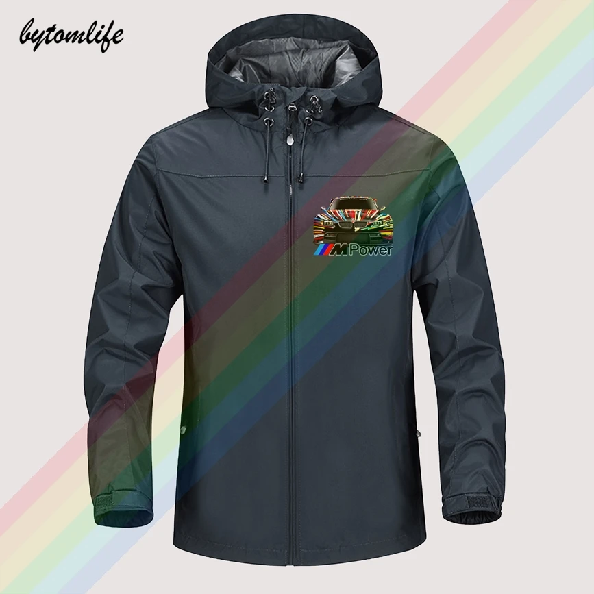 

Bmw M3 GT2 M Performance M Power 24 Heurs Outdoor Mountaineering Windproof Jacket Hooded Men Women High Quality Asian Size