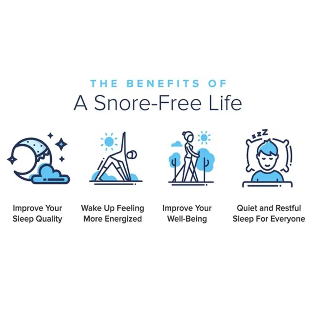 Смарт устройство Snore Circle с Bluetooth против храпа пробка для приложение записи