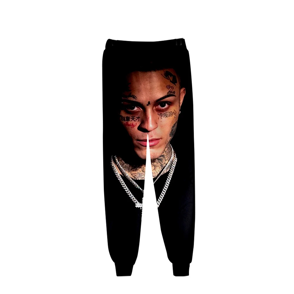 

Lil Skies Jogging Pants Bottom Unisex Hip-hop Style Men's Casual Pants 3D a Harem Pants High Street Casual Sweatpants Loose Flat